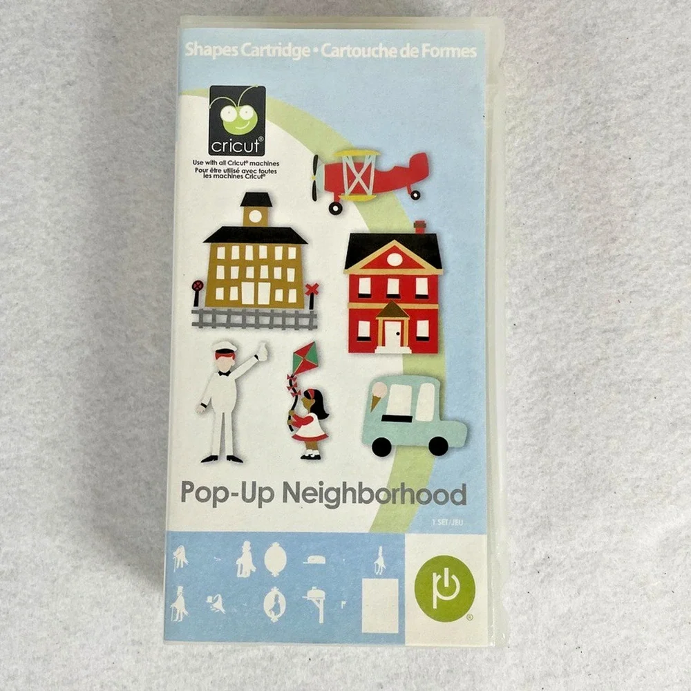 Cricut Cartridge Lot of 5: Neighborhood Flowers Animals Birds LIKELY LINKED